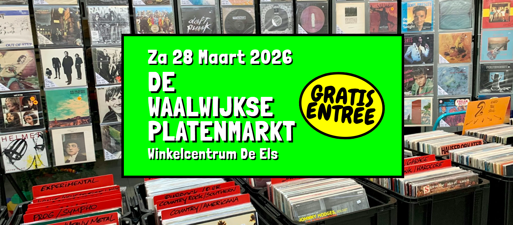De Waalwijkse Platenmarkt