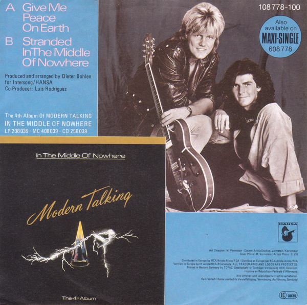 Give Me Peace On Earth