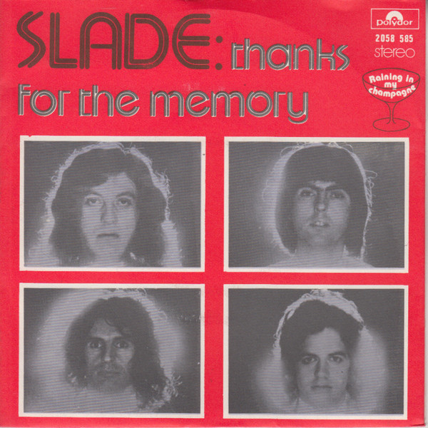 Thanks For The Memory (Wham Bam Thank You Mam)