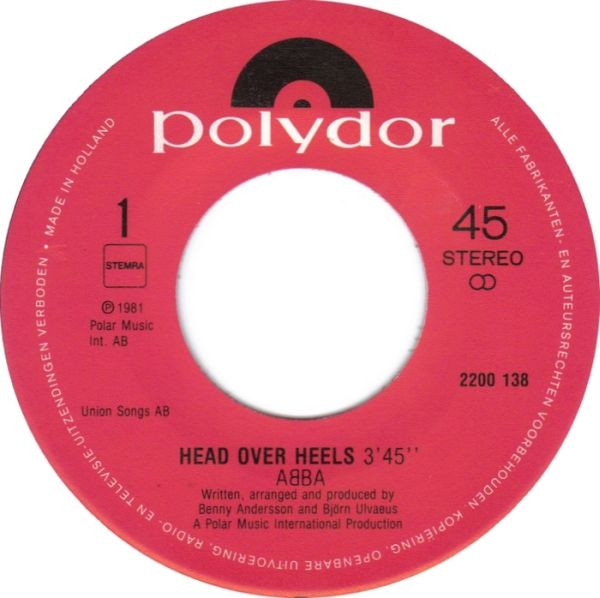 Head Over Heels / The Visitors