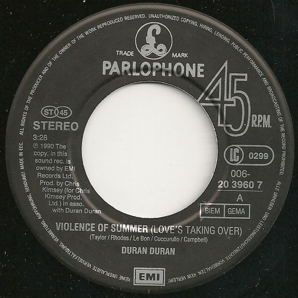 Violence Of Summer (Love's Taking Over)