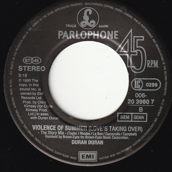 Violence Of Summer (Love's Taking Over)