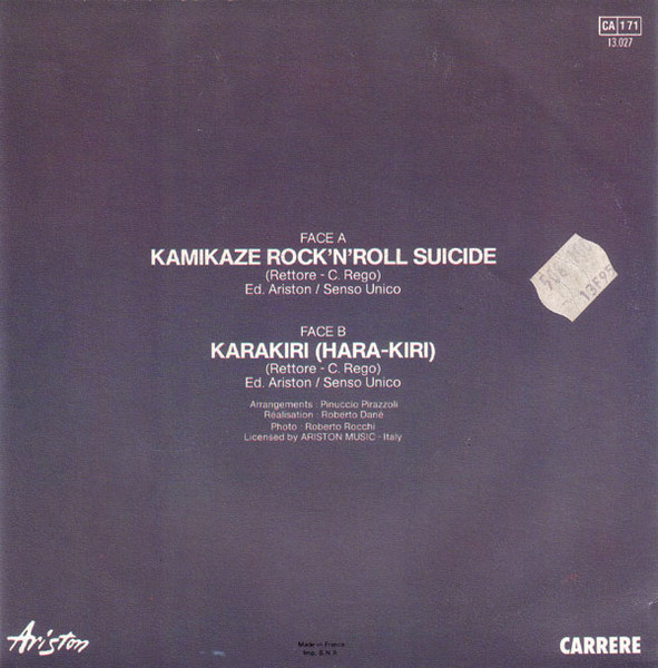 Kamikaze Rock'n'Roll Suicide