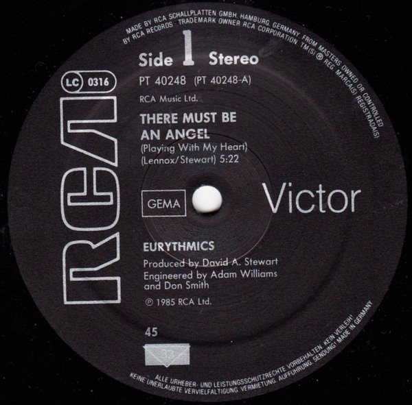 There Must Be An Angel (Playing With My Heart)